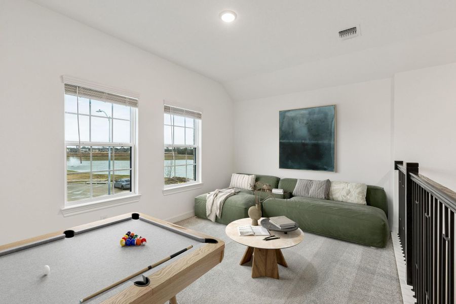 Furnished interior view inside a new home in Valencia, Manvel (Image 14).