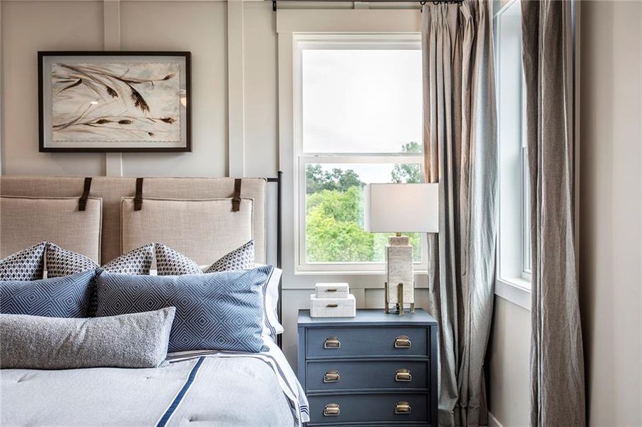 Furnished interior view inside a new home in Hopewell Reserve, Cumming (Image 24). Furnished interior view inside a new home in Hopewell Reserve, Cumming (Image 24).