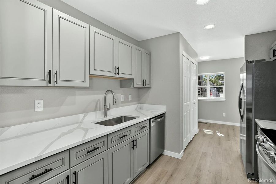 Furnished interior view inside a new home in , Centennial (Image 5).