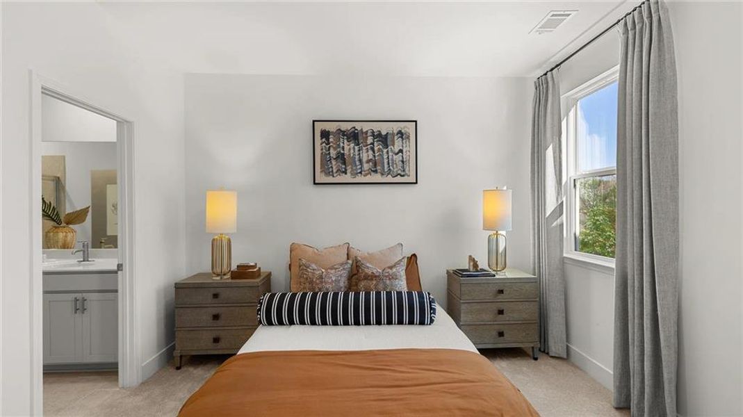 Furnished interior view inside a new home in , Conyers (Image 19). Furnished interior view inside a new home in , Conyers (Image 19).