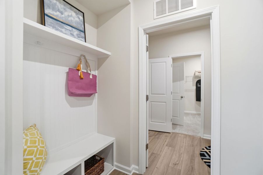 Furnished interior view inside a new home in Waxhaw Landing, Monroe (Image 29).