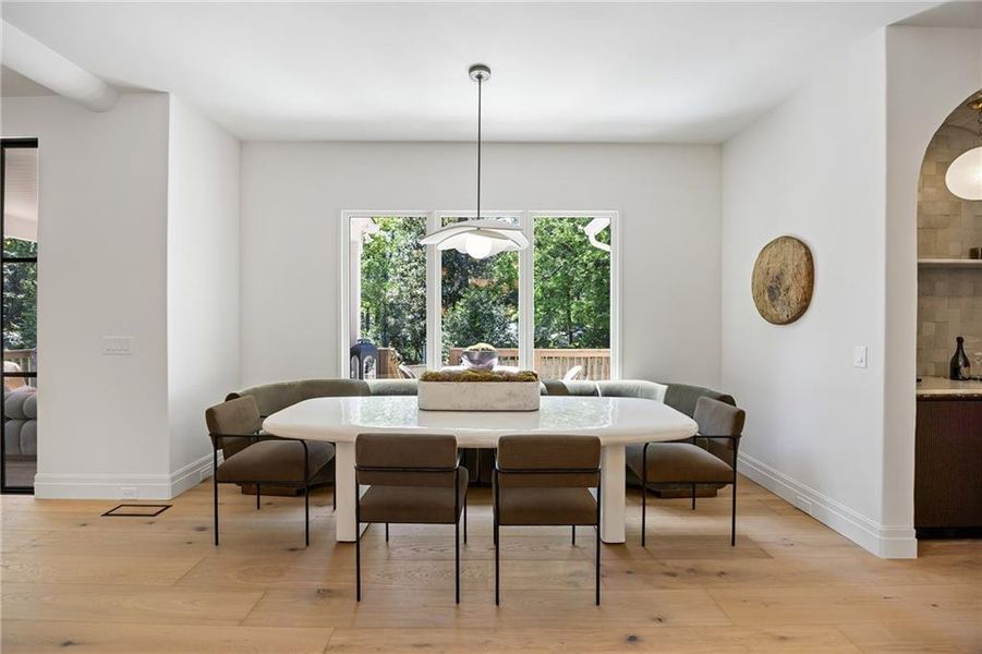 Furnished interior view inside a new home in , Brookhaven (Image 19).