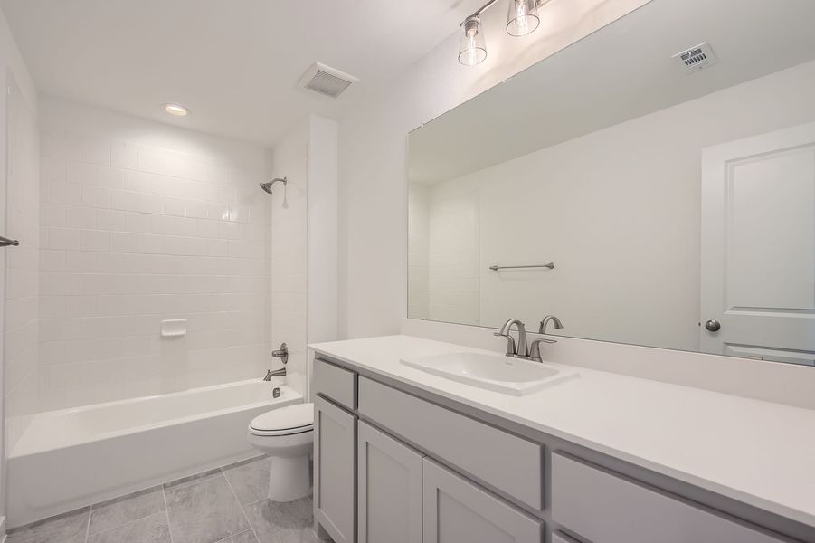 Representative photo of Plan 1567 - Secondary Bathroom