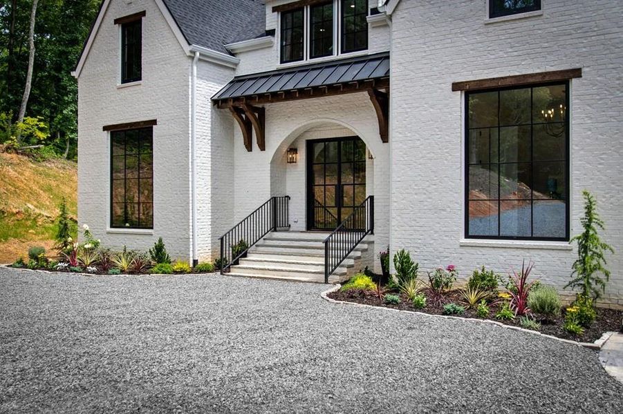 Exterior details and patio area of a home in , Ellijay (Image 43). Exterior details and patio area of a home in , Ellijay (Image 43).