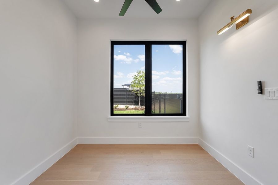 Spacious, unfurnished interior of a new home in Milky Way at River Place, Austin (Image 14).