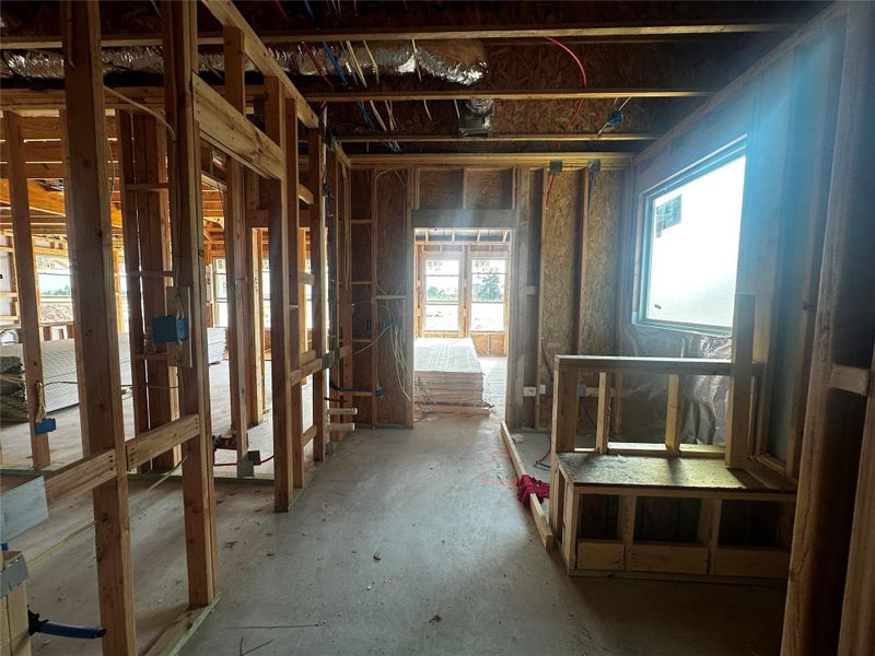 In-progress construction of a new home in Berry Creek Highlands, Georgetown, TX (Image 15).