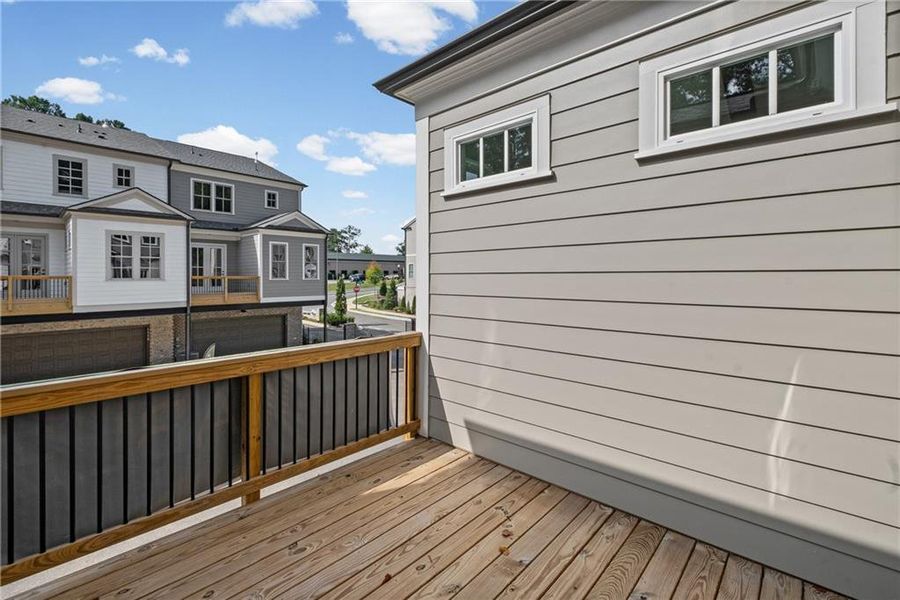 Exterior details and patio area of a home in , Kennesaw (Image 4).