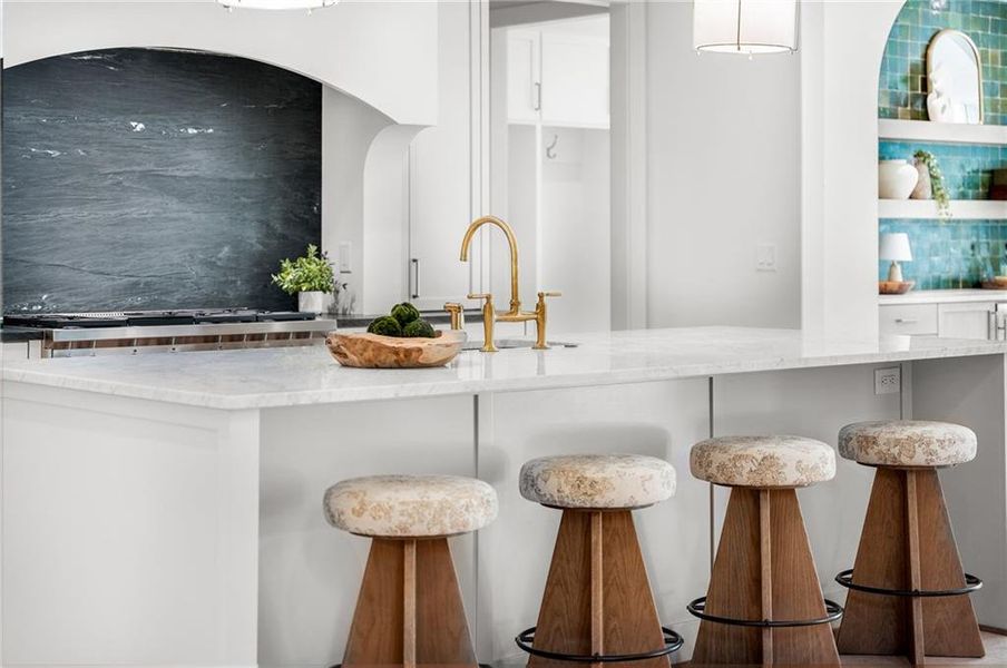 Close-up of interior finishes inside a home in , Atlanta (Image 21).