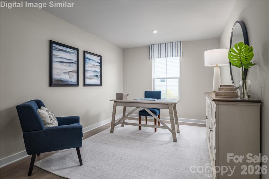 A room that adapts to you - dining, study, craft space and more.