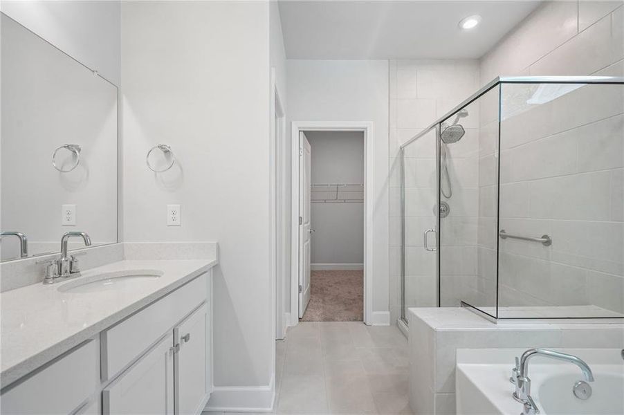 Furnished interior view inside a new home in Bennett Park, Grayson (Image 12).