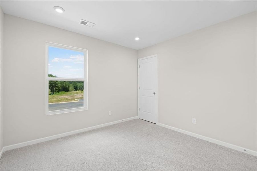 Spacious, unfurnished interior of a new home in Three Rivers, Rome (Image 23). Spacious, unfurnished interior of a new home in Three Rivers, Rome (Image 23).