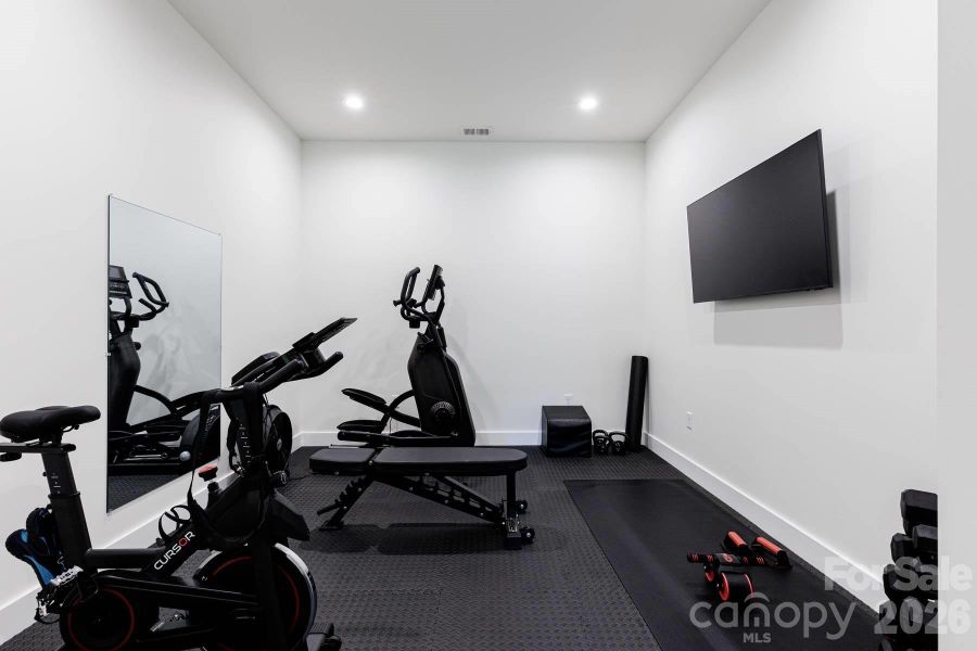 Gym on Lower Level