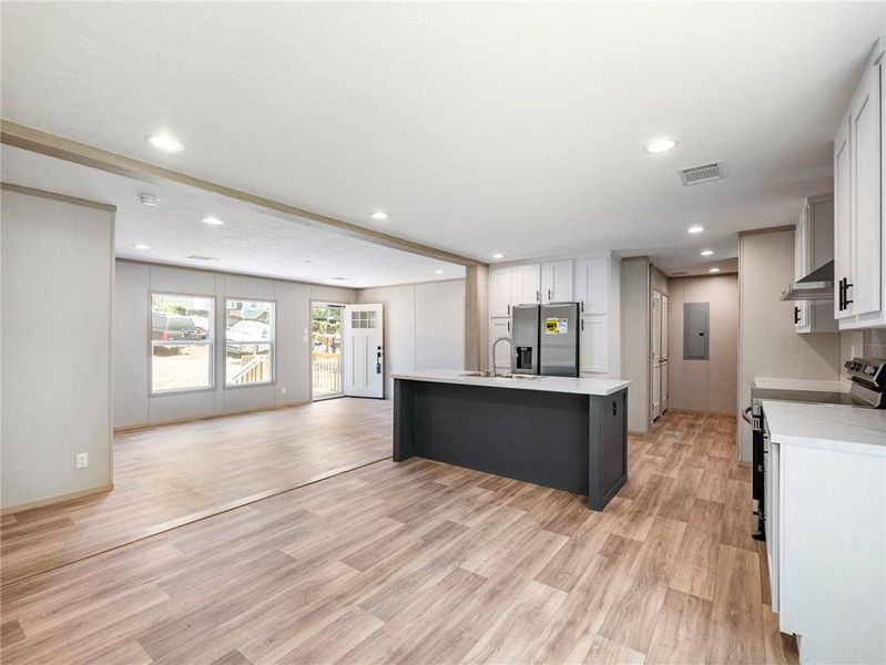 Furnished interior view inside a new home in , Gainesville (Image 5).