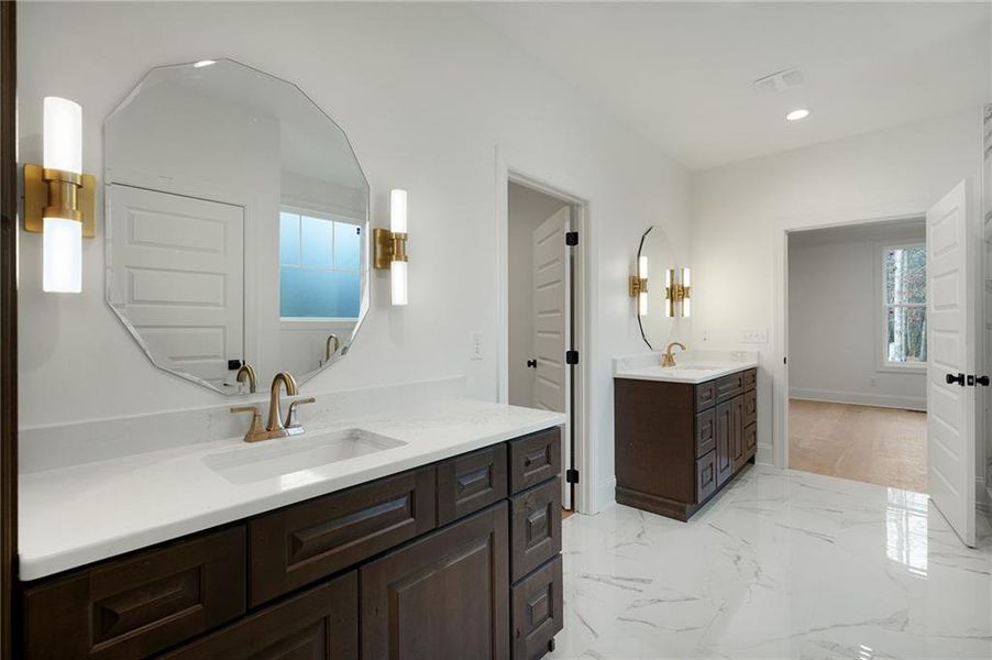 Furnished interior view inside a new home in , Calhoun (Image 6).