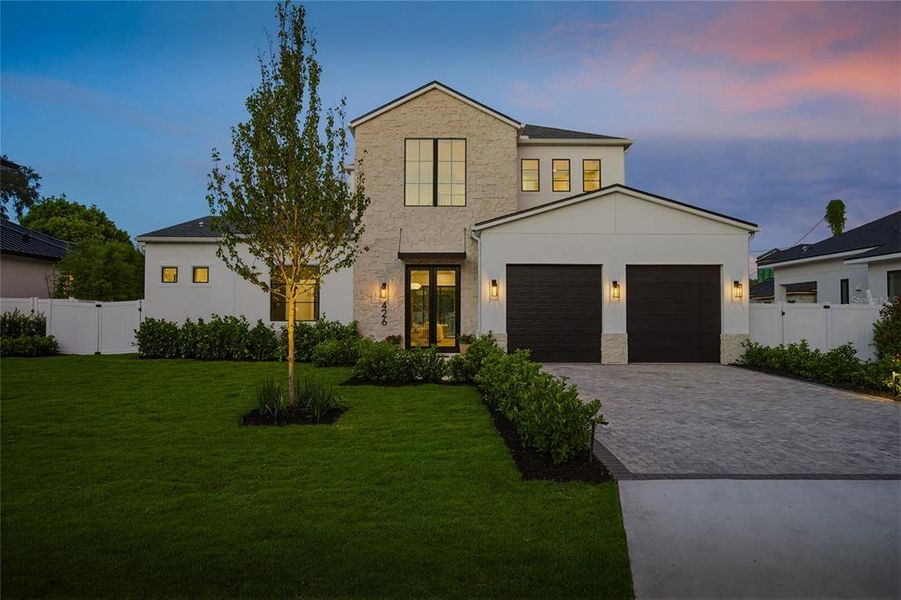 Front exterior of a new home in , Winter Park, FL, highlighting curb appeal (Image 26).