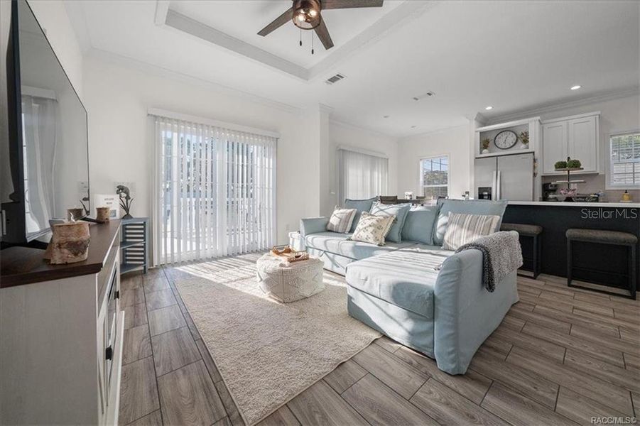 Furnished interior view inside a new home in , Crystal River (Image 5). Furnished interior view inside a new home in , Crystal River (Image 5).