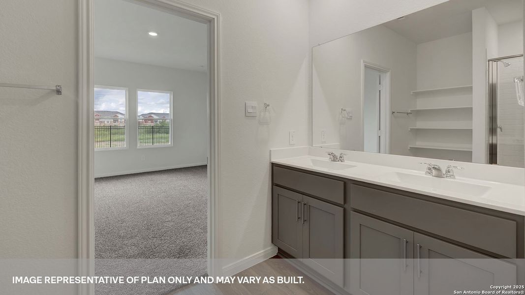 Furnished interior view inside a new home in Trace, San Marcos (Image 13). Furnished interior view inside a new home in Trace, San Marcos (Image 13).