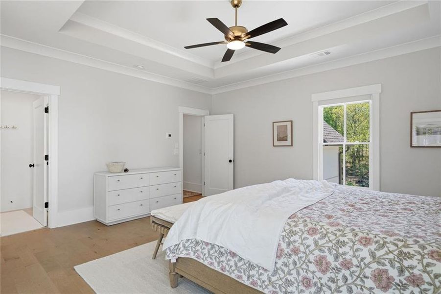 Furnished interior view inside a new home in Malone's Pond, Ball Ground (Image 5).
