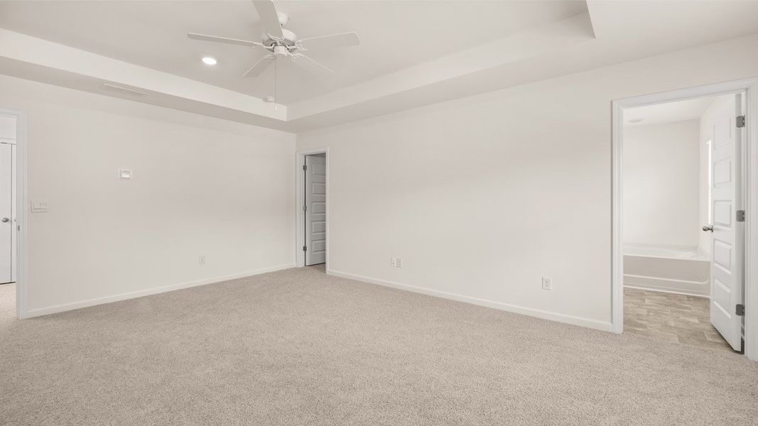 Spacious, unfurnished interior of a new home in Oakchase at Hampton, Hampton (Image 21). Spacious, unfurnished interior of a new home in Oakchase at Hampton, Hampton (Image 21).