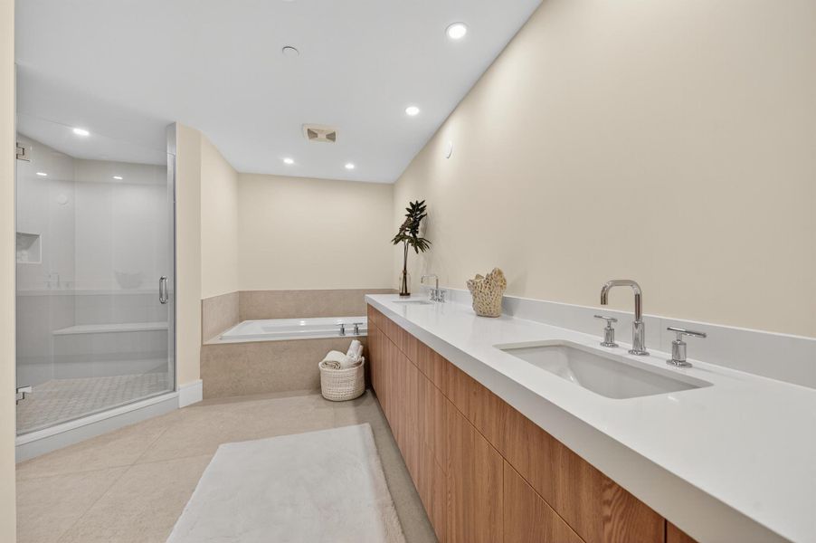 Furnished interior view inside a new home in , Jupiter (Image 8).