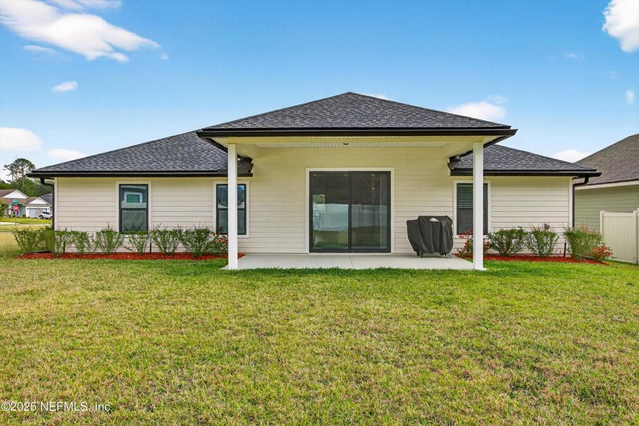 Exterior details and patio area of a home in , Middleburg (Image 22). Exterior details and patio area of a home in , Middleburg (Image 22).
