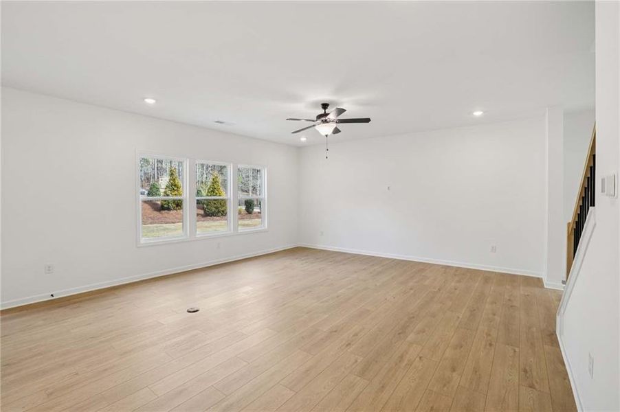 Spacious, unfurnished interior of a new home in Arbors at Richland Creek, Buford (Image 13).