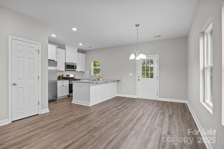 Furnished interior view inside a new home in , Salisbury (Image 24). Furnished interior view inside a new home in , Salisbury (Image 24).