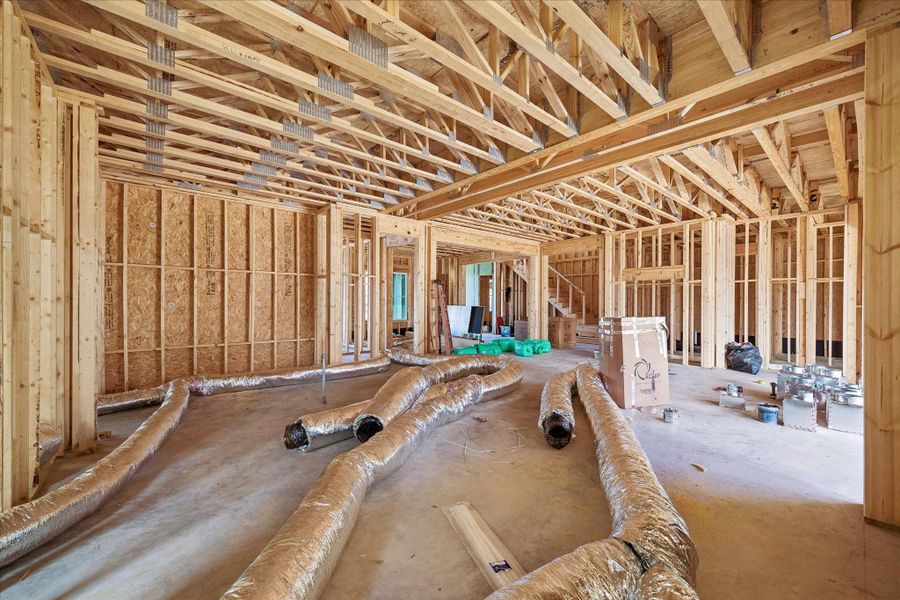 In-progress construction of a new home in , Houston, TX (Image 19).