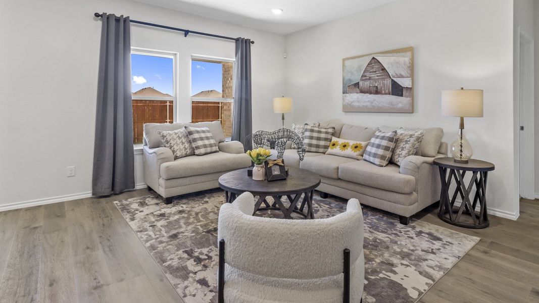 Furnished interior view inside a new home in The Reserve at Timber Creek, Lindale (Image 22).