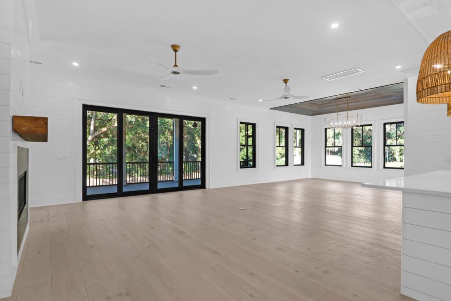 Spacious, unfurnished interior of a new home in , Awendaw (Image 12).