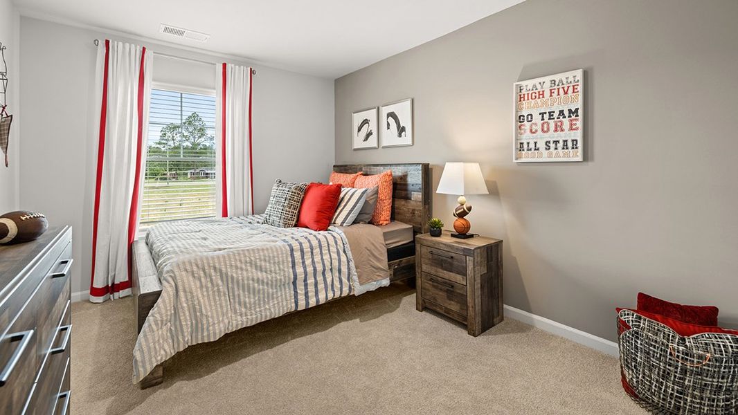 Representative furnished interior of a home built from the Cabral by D.R. Horton in Poplar Preserve, Newnan (Image 26).
