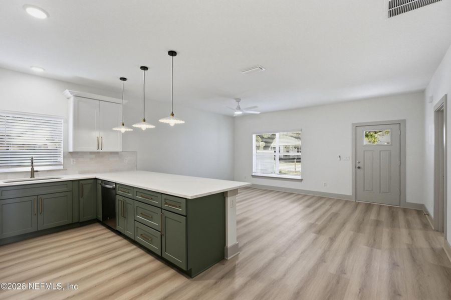 Furnished interior view inside a new home in , St. Augustine (Image 6).
