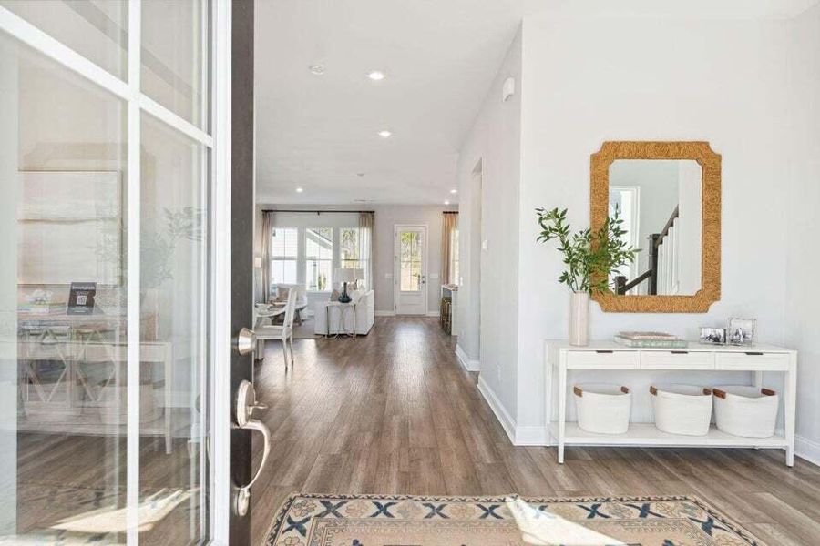 Furnished interior view inside a new home in Heron's Walk at Summers Corner, Summerville (Image 4).