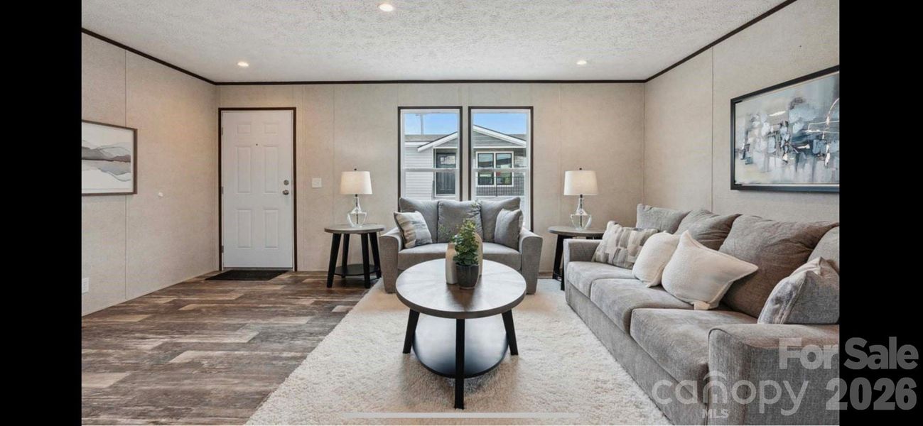 Furnished interior view inside a new home in , Forest City (Image 5).