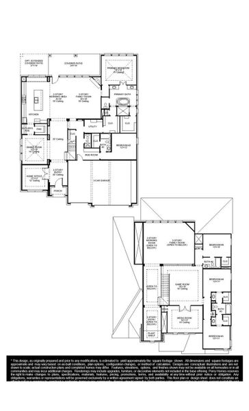 2D floor plan layout of this home in Legacy Prairie at Katy Court, Katy, TX (Image 5). 2D floor plan layout of this home in Legacy Prairie at Katy Court, Katy, TX (Image 5).