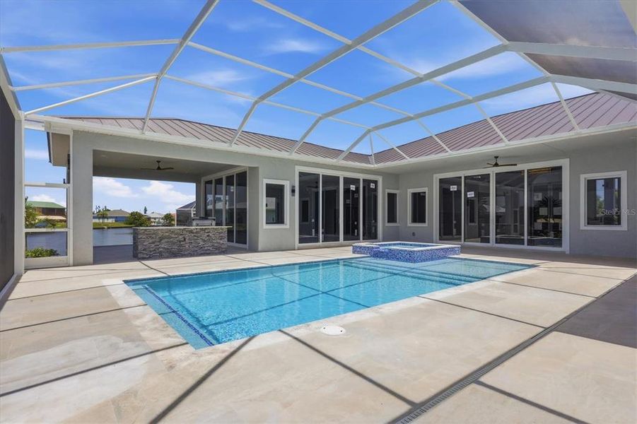 Exterior details and patio area of a home in , Port Charlotte (Image 7). Exterior details and patio area of a home in , Port Charlotte (Image 7).