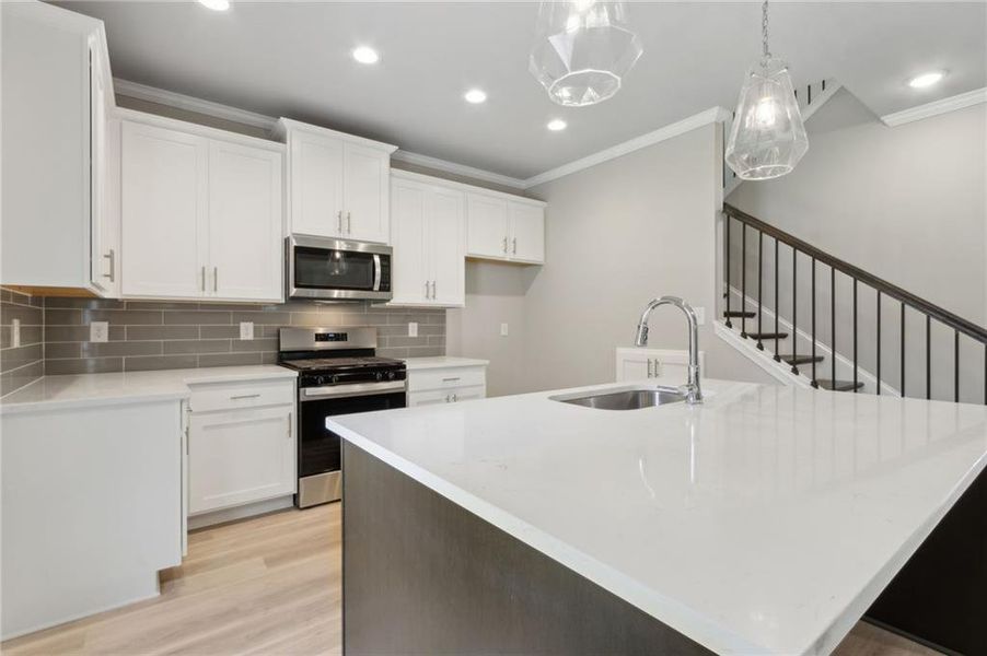 Furnished interior view inside a new home in , Hoschton (Image 7). Furnished interior view inside a new home in , Hoschton (Image 7).