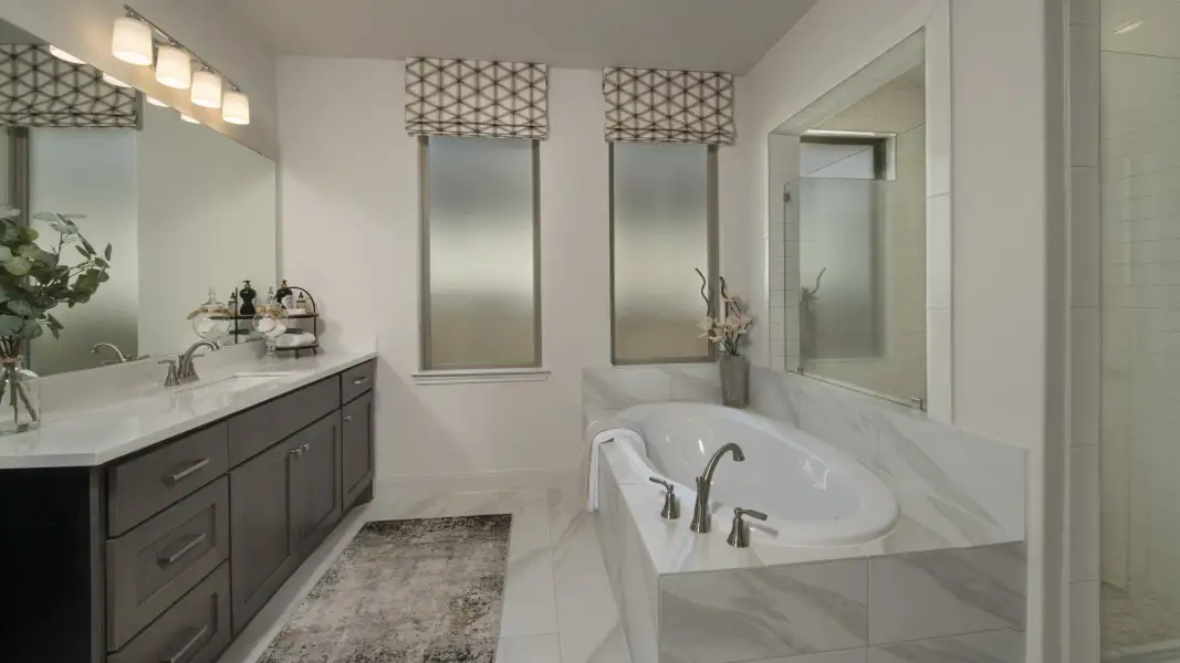 Furnished interior view inside a new home in Escondido, Magnolia (Image 26).