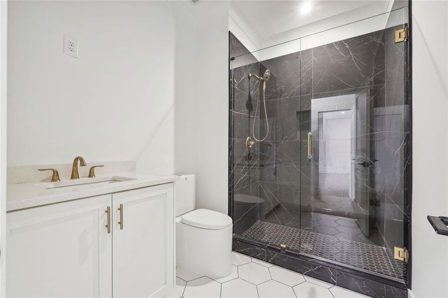 Furnished interior view inside a new home in , Marietta (Image 8).