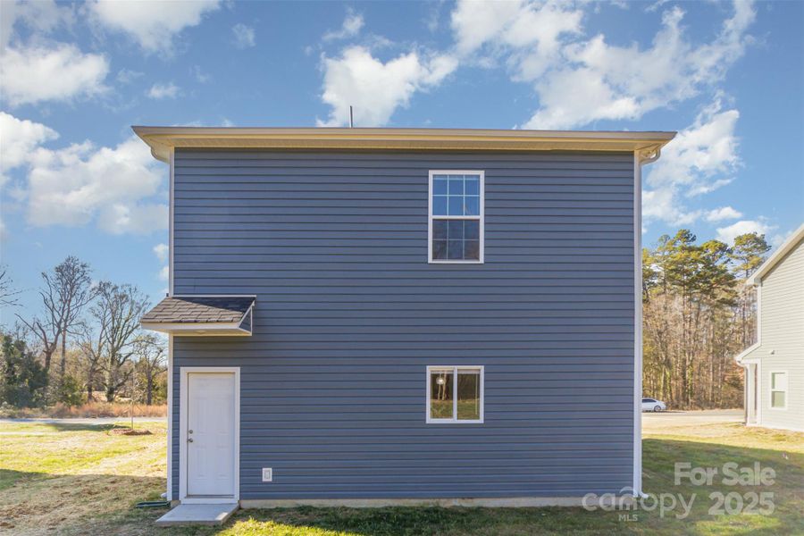 Rear of home Rear of home