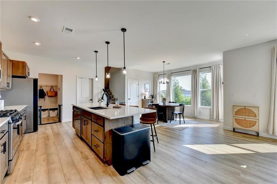Furnished interior view inside a new home in Sweetbay Farm, Lawrenceville (Image 40).