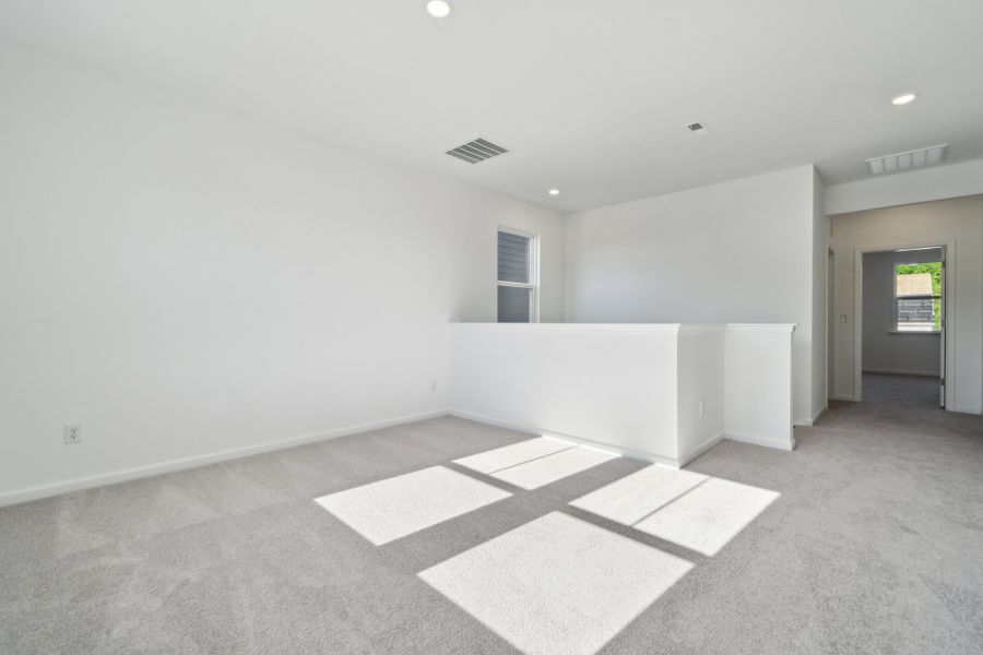 Representative unfurnished interior of a home built from the Madison Premier by Taylor Morrison in Stafford at Langtree, Mooresville (Image 19).