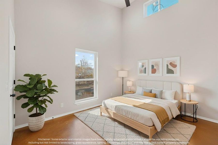 Furnished interior view inside a new home in , Paris (Image 11).