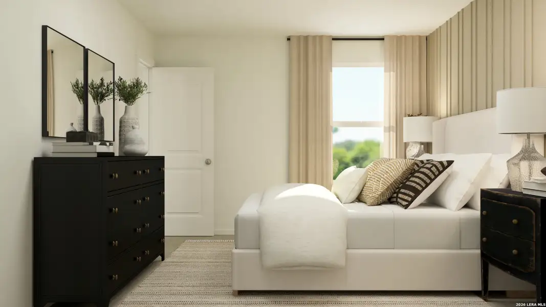 Furnished interior view inside a new home in Valle Sol, Von Ormy (Image 14).