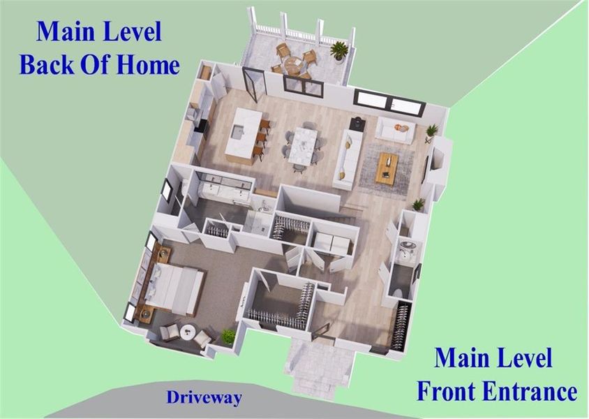 2D floor plan layout of this home in , Jasper, GA (Image 14).