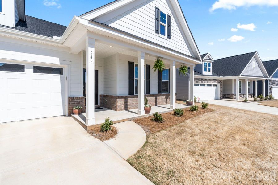 Exterior details and patio area of a home in , Sherrills Ford (Image 29).