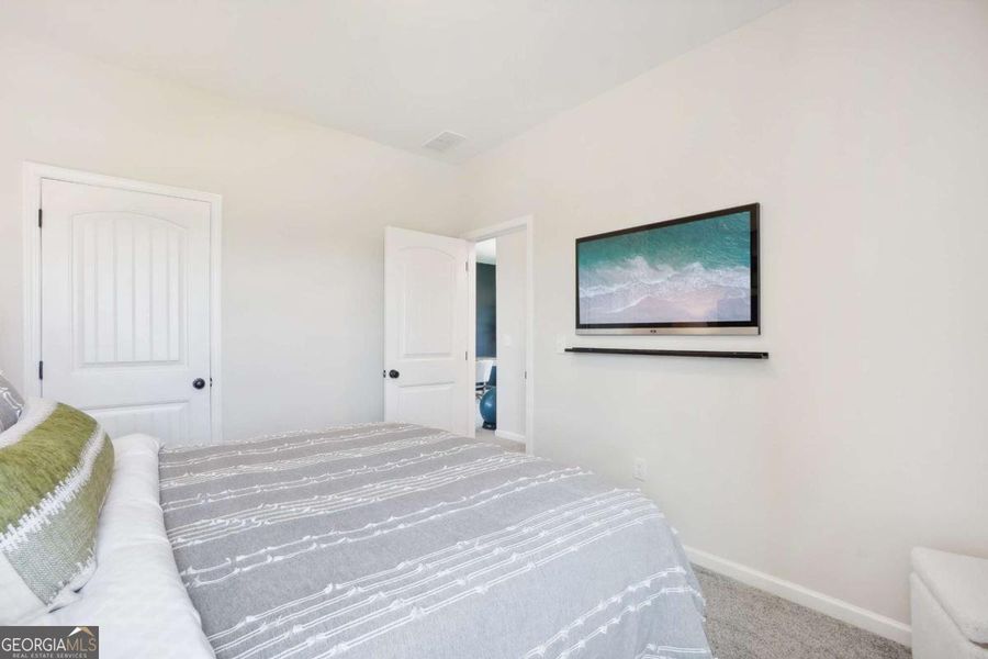 Furnished interior view inside a new home in Trellis Park, Hampton (Image 22).