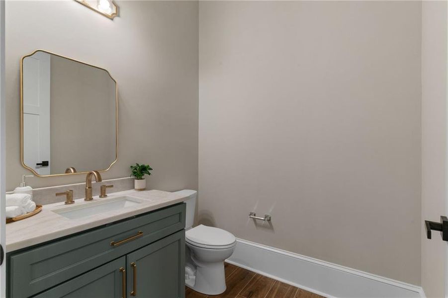 Furnished interior view inside a new home in , Canton (Image 46).