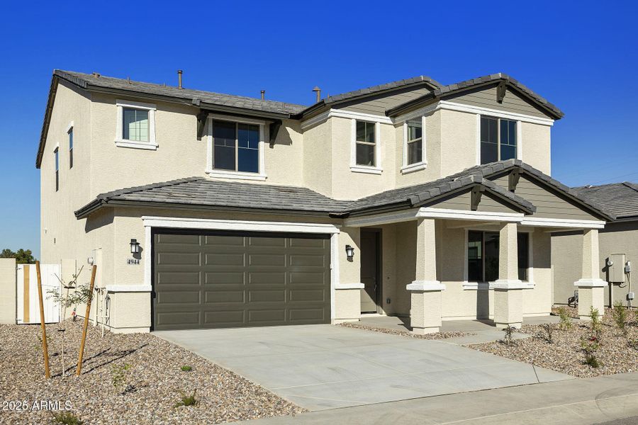 FRONT OF YOUR NEW HOME