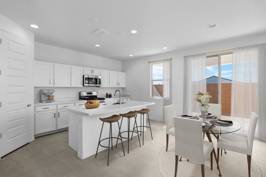 Furnished interior view inside a new home in Artisan at Asante Vista Collection, Surprise (Image 5).